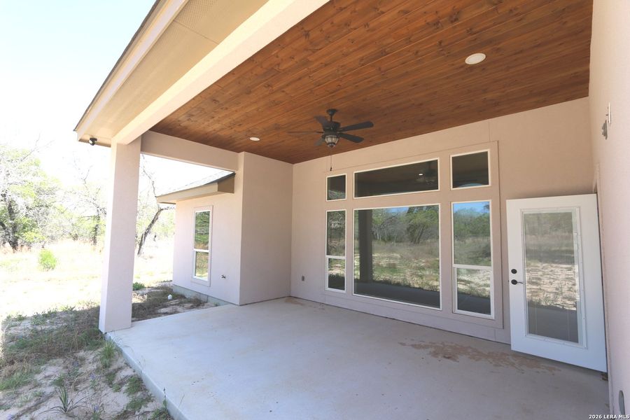 Exterior details and patio area of a home in , Floresville (Image 18).