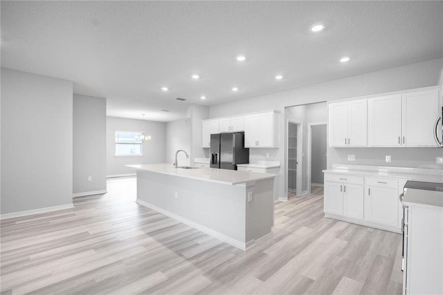 Furnished interior view inside a new home in Copperleaf, Ocala (Image 3).