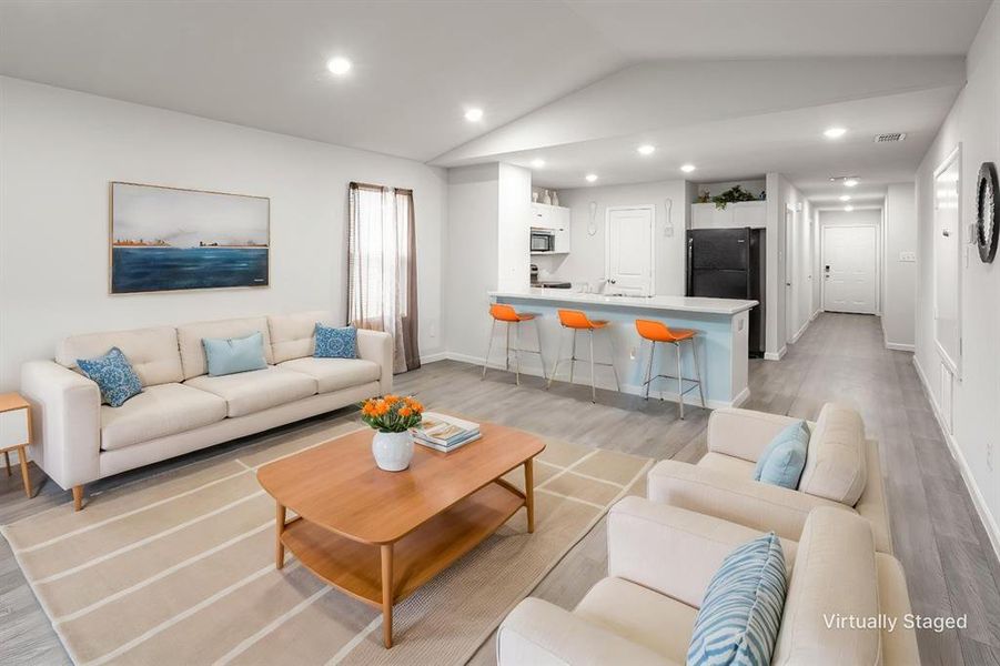 Furnished interior view inside a new home in River Oaks at Sawmill Road, Chandler (Image 7).