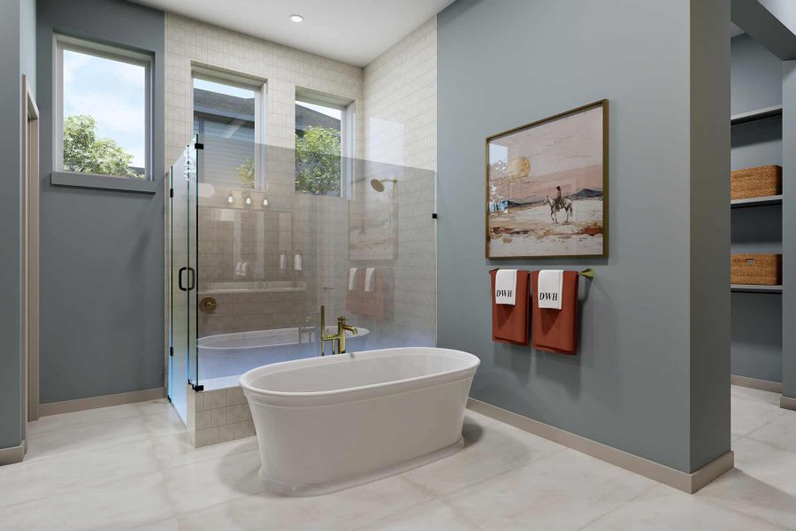 The Jericho - Owner's Bath