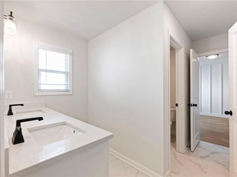 Furnished interior view inside a new home in , Buford (Image 10).
