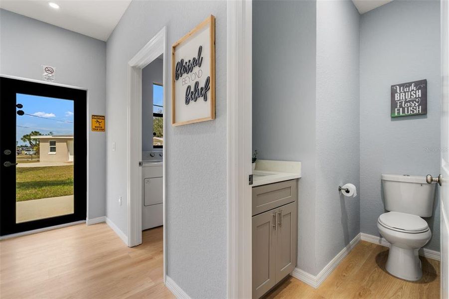 Furnished interior view inside a new home in , North Port (Image 10).