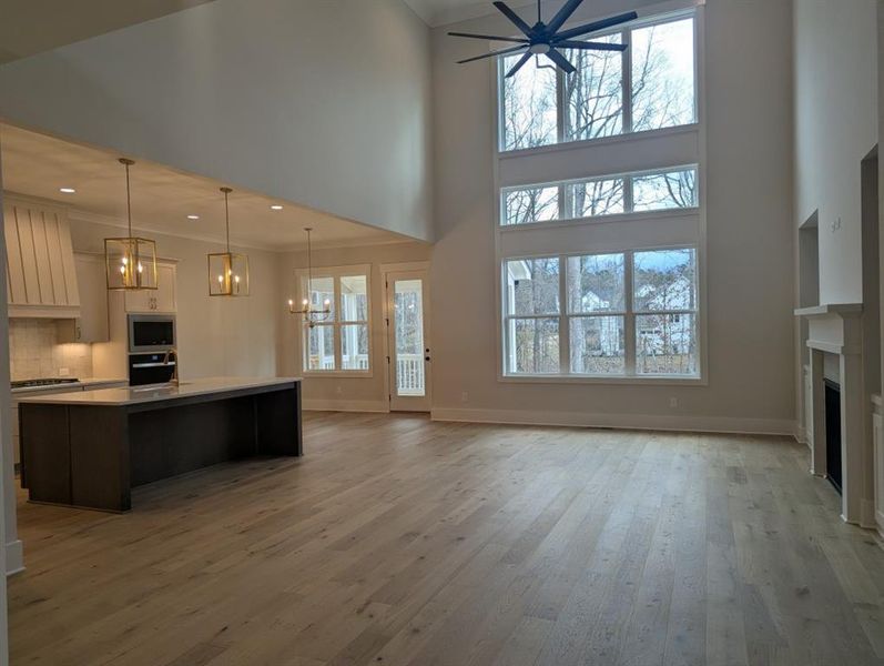Spacious, unfurnished interior of a new home in Arden on Lanier, Cumming (Image 11).