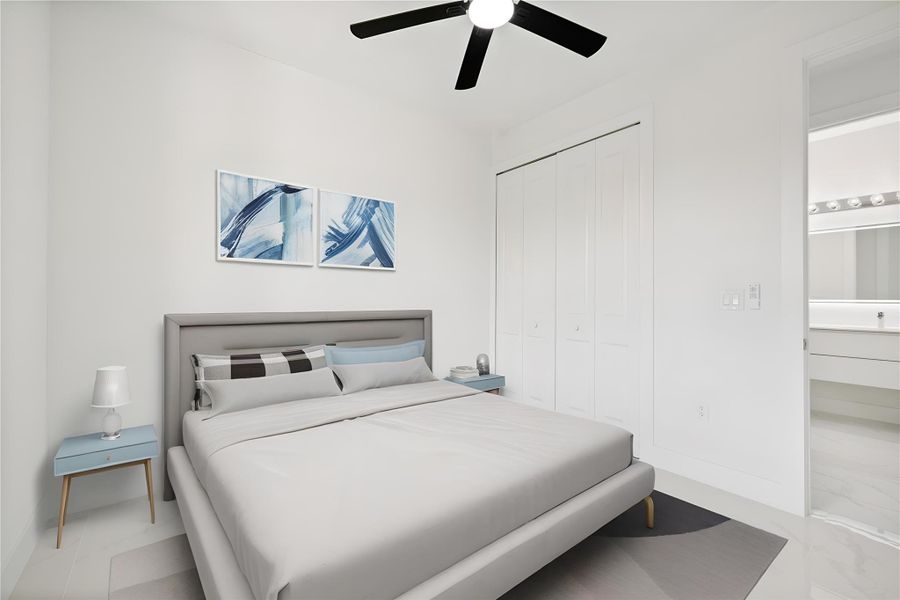 Furnished interior view inside a new home in , Lehigh Acres (Image 4).