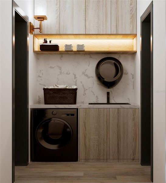 Close-up of interior finishes inside a home in , Ocala (Image 13).