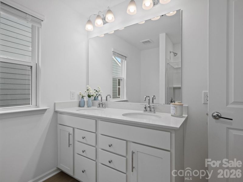 Furnished interior view inside a new home in Riverstone, Monroe (Image 27).