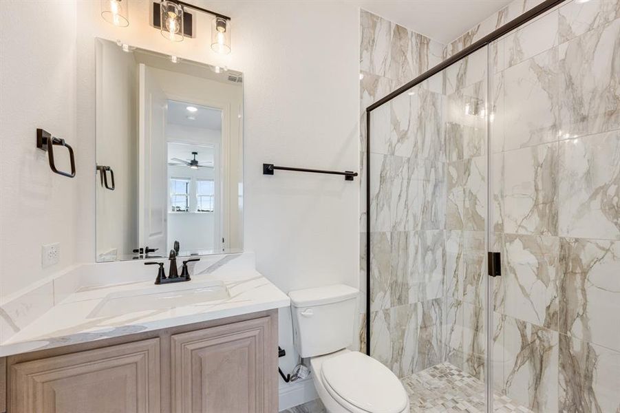 Furnished interior view inside a new home in Eagle Glen 50, Alvarado (Image 19).