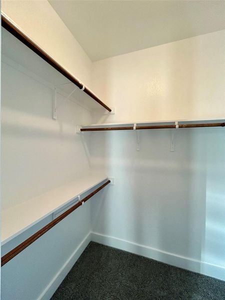 Second small bedroom walk-in closet.