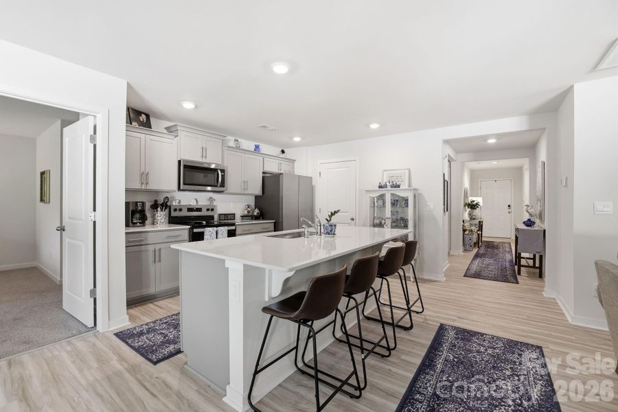 Furnished interior view inside a new home in Woodhaven at Chester, Chester (Image 16).