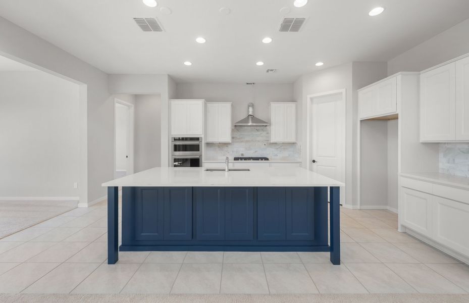Furnished interior view inside a new home in Legado West, Queen Creek (Image 14).