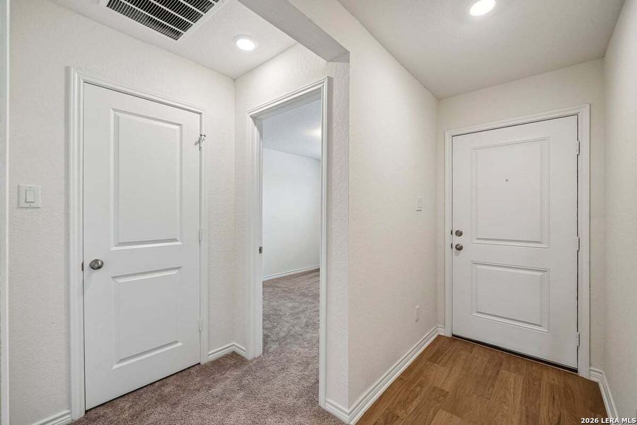 Spacious, unfurnished interior of a new home in The Granary - Villa Collection, San Antonio (Image 15). Spacious, unfurnished interior of a new home in The Granary - Villa Collection, San Antonio (Image 15).