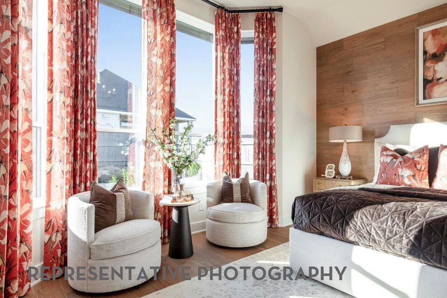 Furnished interior view inside a new home in Flora, Hutto (Image 17).
