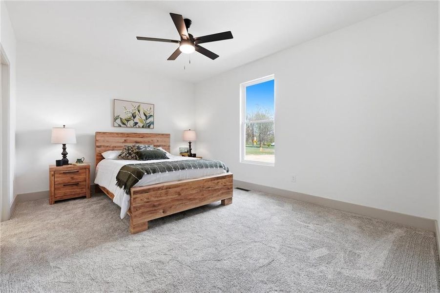 Furnished interior view inside a new home in , Resaca (Image 14). Furnished interior view inside a new home in , Resaca (Image 14).