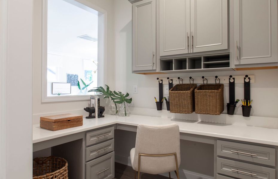 Representative furnished interior of a home built from the Foxfield by Pulte Homes in Long Savanna, Charleston (Image 12).