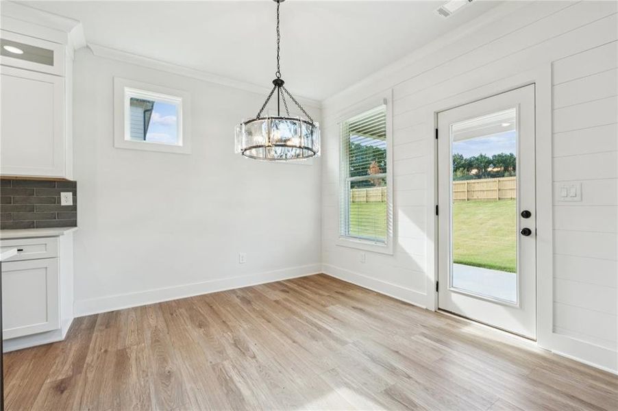 Furnished interior view inside a new home in , Lawrenceville (Image 5).