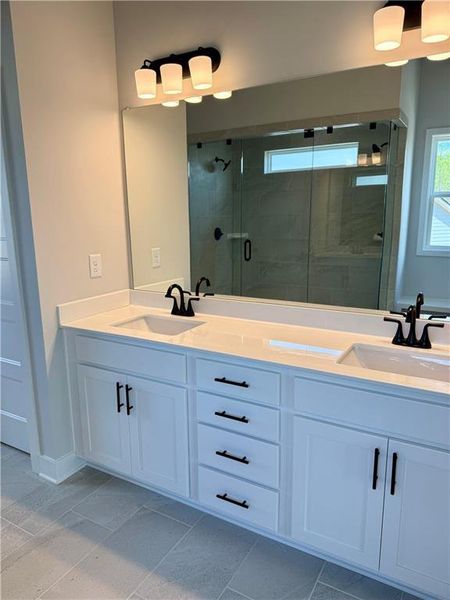 Furnished interior view inside a new home in Ponderosa Farms Estates, Gainesville (Image 10).