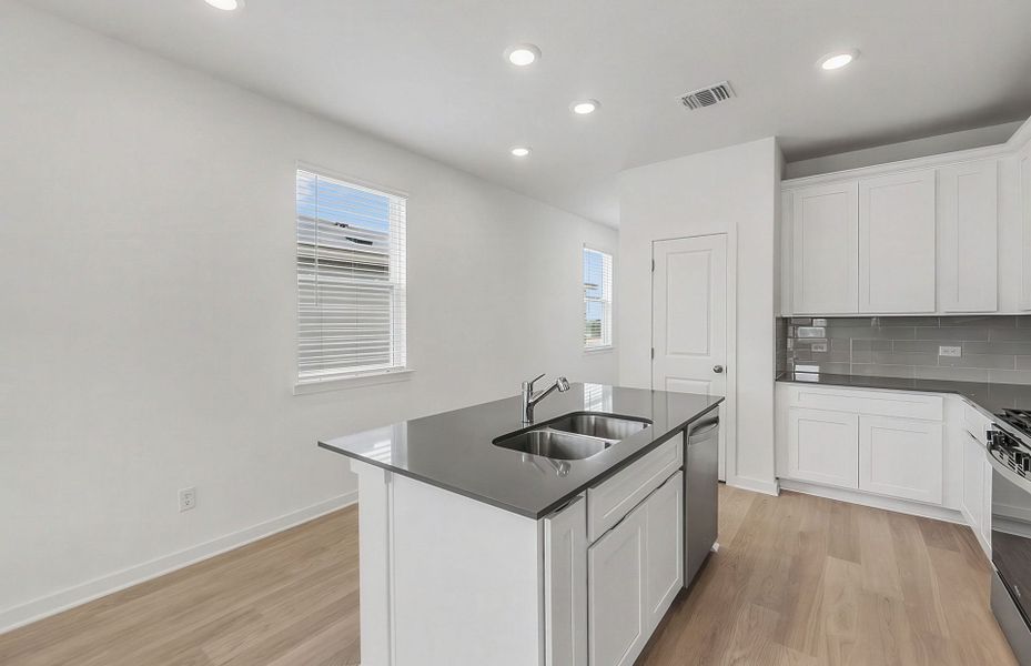 Furnished interior view inside a new home in Larson Crossing, Elgin (Image 4).