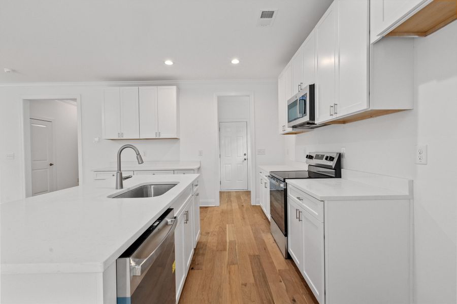 Furnished interior view inside a new home in , Summerville (Image 5).