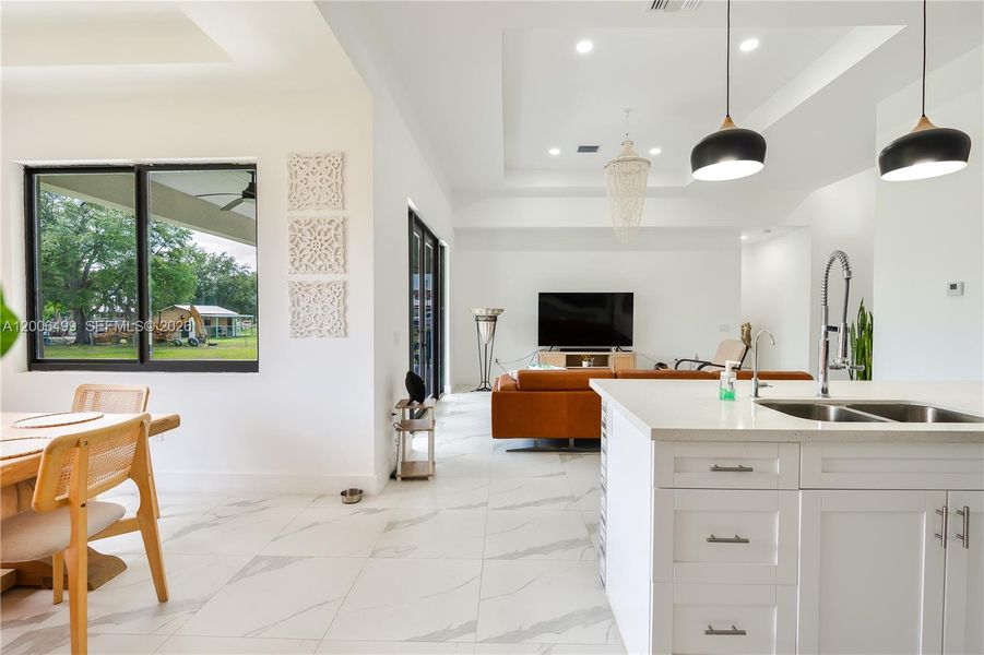 Furnished interior view inside a new home in , Clewiston (Image 27).