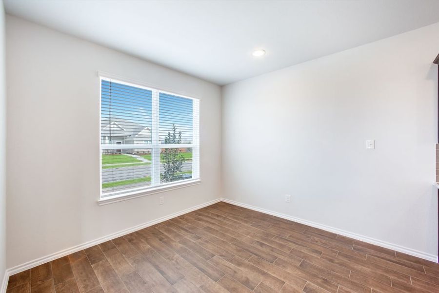 Representative exterior photo of a completed home built from the Wesley by Impression Homes in Heartland, Heartland, TX (Image 8). Representative exterior photo of a completed home built from the Wesley by Impression Homes in Heartland, Heartland, TX (Image 8).