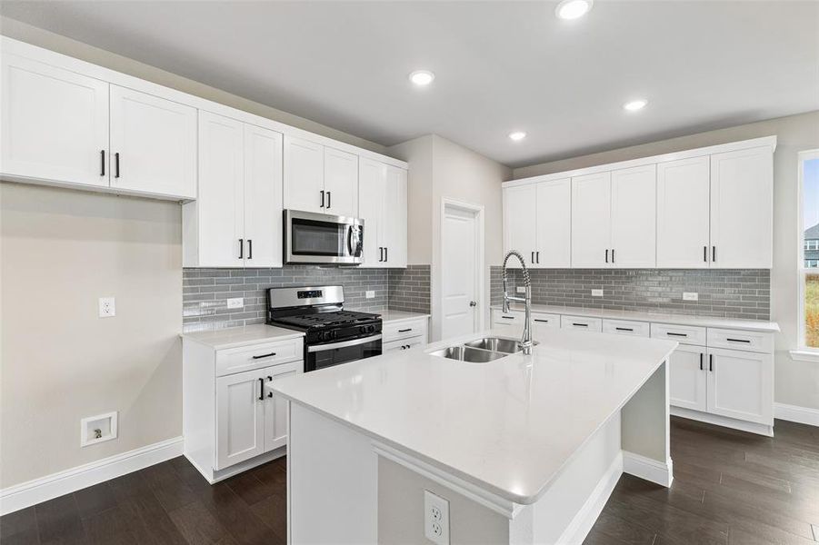 Furnished interior view inside a new home in Venetian, Weston (Image 4).