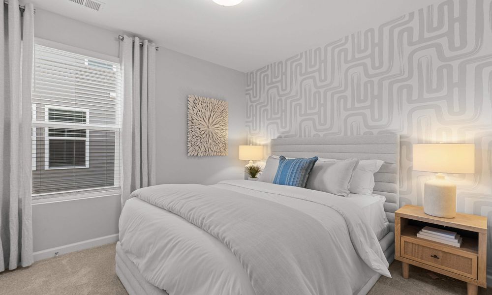 Representative furnished interior of a home built from the The Orchid by Chesapeake Homes in Traditions at Carolina Forest, Myrtle Beach (Image 28).