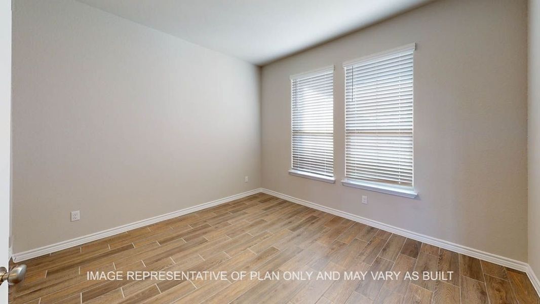 Spacious, unfurnished interior of a new home in Three Creeks - Colt Creek, Belton (Image 18). Spacious, unfurnished interior of a new home in Three Creeks - Colt Creek, Belton (Image 18).