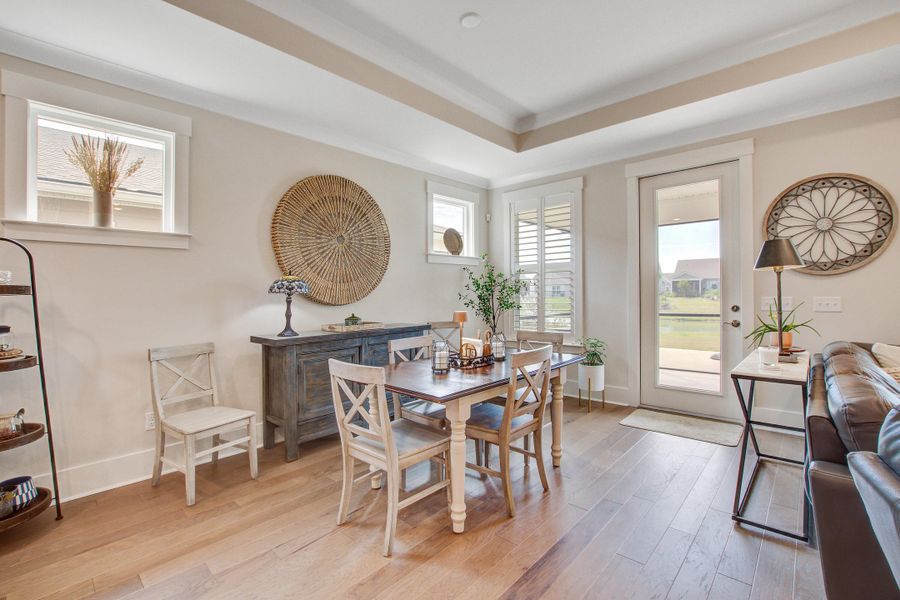 Furnished interior view inside a new home in , Summerville (Image 15).
