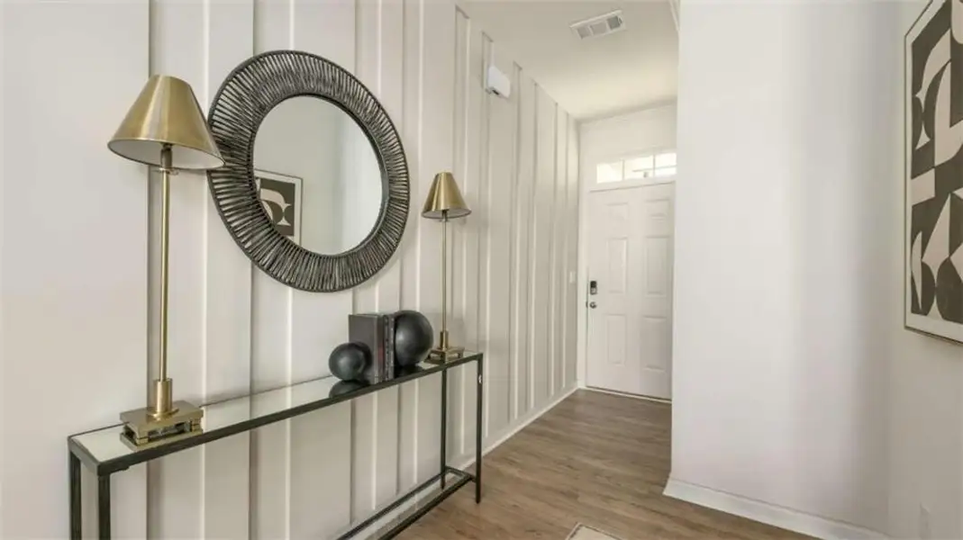 Furnished interior view inside a new home in Rosewood Farms, Acworth (Image 29).
