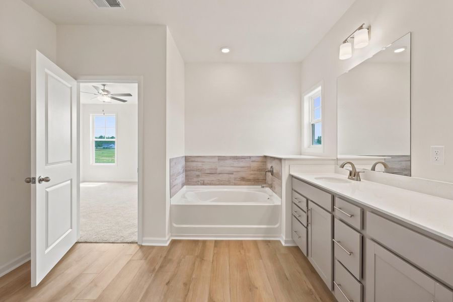 Furnished interior view inside a new home in Oak Grove, Conway (Image 9).