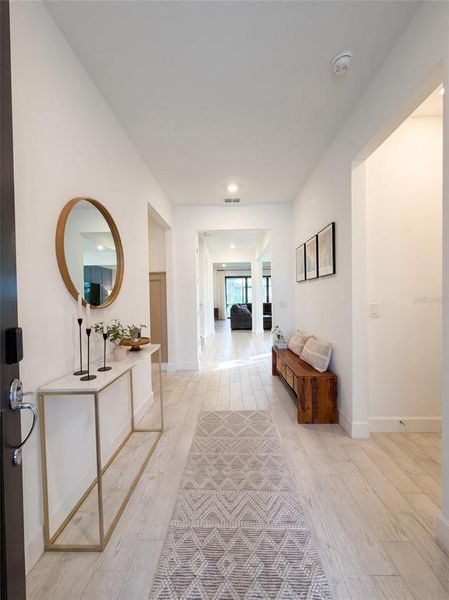 Furnished interior view inside a new home in Sapphire Point at Lakewood Ranch, Lakewood Ranch (Image 5).