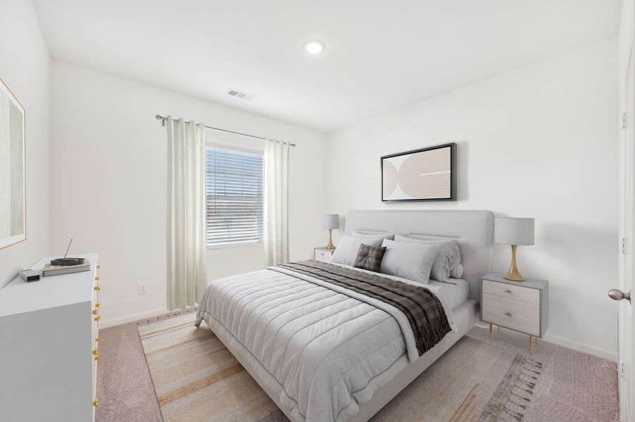Representative furnished interior of a home built from the Firefly by Starlight Homes in Noble Ridge, Howe (Image 10).