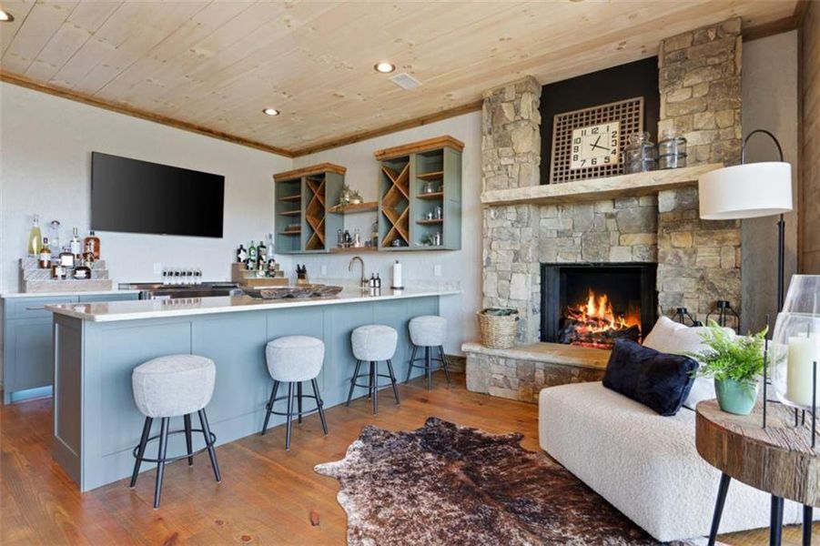 Furnished interior view inside a new home in , Mineral Bluff (Image 16). Furnished interior view inside a new home in , Mineral Bluff (Image 16).