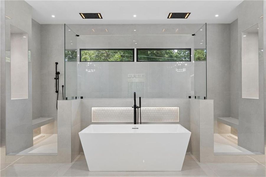 Furnished interior view inside a new home in , Sandy Springs (Image 41).
