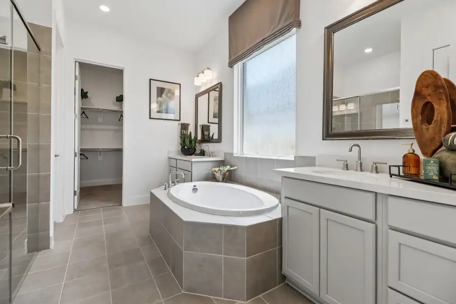 Furnished interior view inside a new home in Blue Creek Trails, Richmond (Image 4).