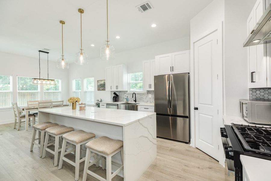 Furnished interior view inside a new home in , West Columbia (Image 8).