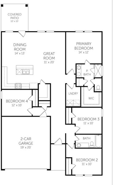 Floorplan – Representative Photo