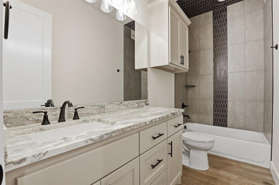 Furnished interior view inside a new home in , Granbury (Image 11).