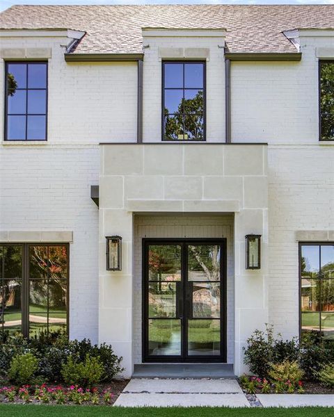 Exterior details and patio area of a home in , Dallas (Image 2). Exterior details and patio area of a home in , Dallas (Image 2).