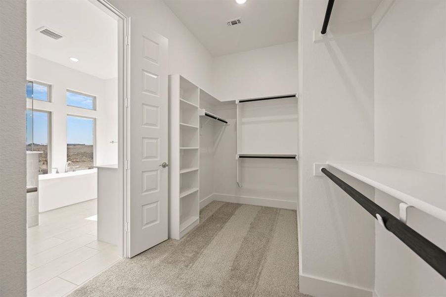Furnished interior view inside a new home in Settlers Glen, New Fairview (Image 12).