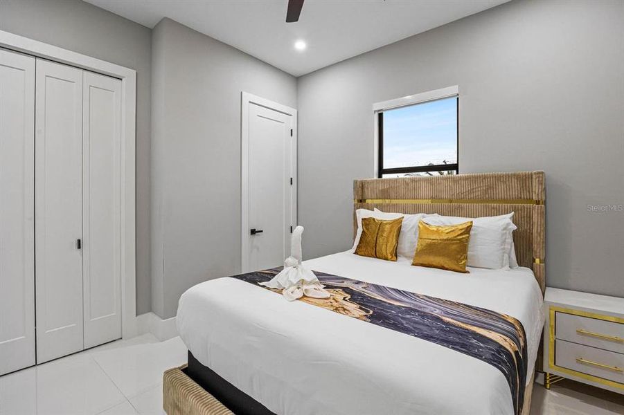 Furnished interior view inside a new home in , Cape Coral (Image 36).