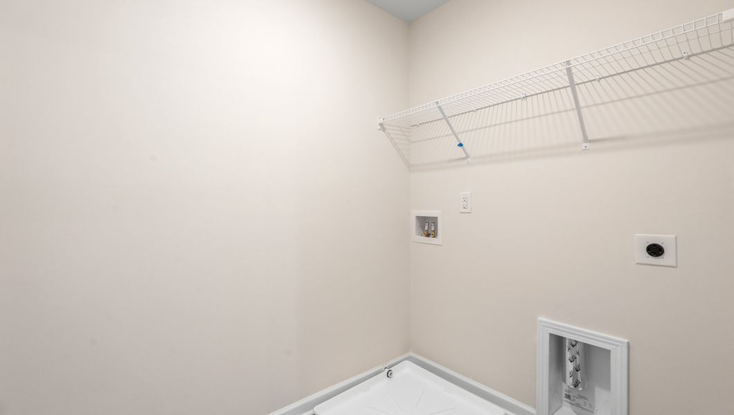 Spacious, unfurnished interior of a new home in Foxbank, Gray Court (Image 31). Spacious, unfurnished interior of a new home in Foxbank, Gray Court (Image 31).