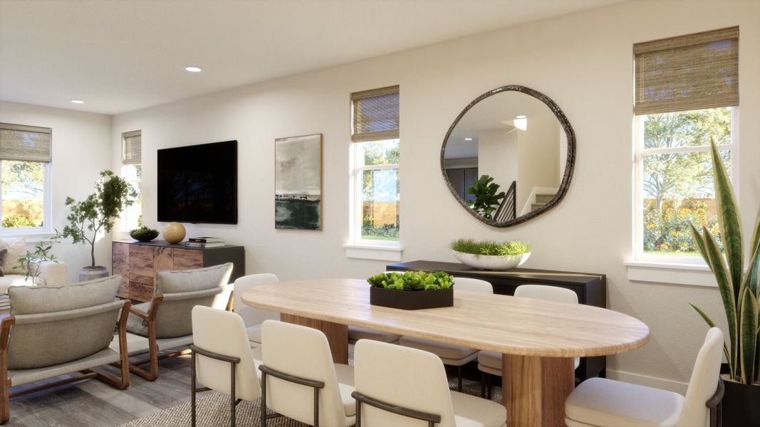 Representative furnished interior of a home built from the 3 by Trumark Homes in Trumark Homes at Tanterra, Parker (Image 12).