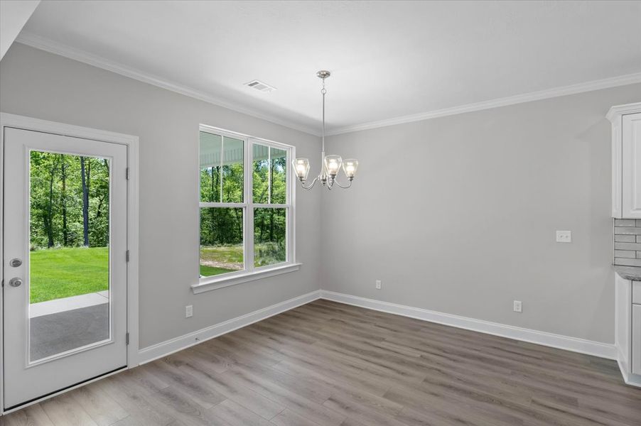 Café & Dining Area | 823 Elsie Drive, Eat-In Dining by Ivey Homes