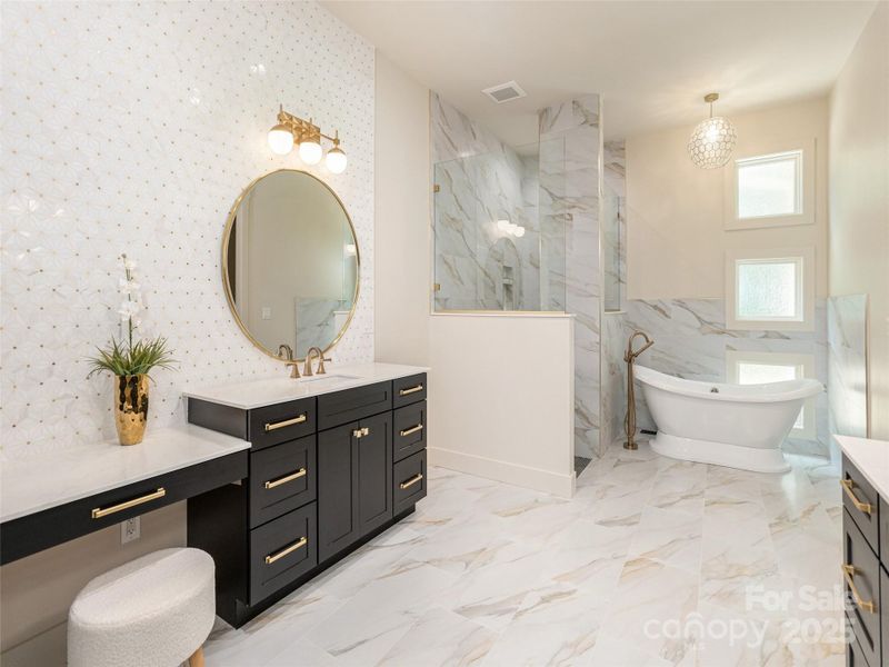 Furnished interior view inside a new home in , Asheville (Image 5).