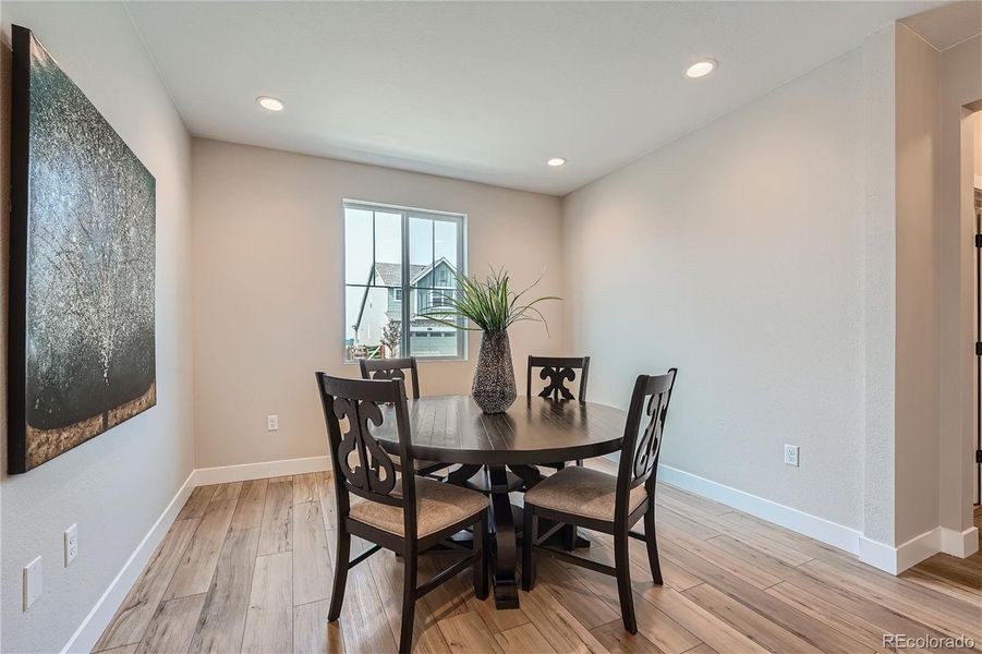 Furnished interior view inside a new home in Morgan Hill, Erie (Image 17).