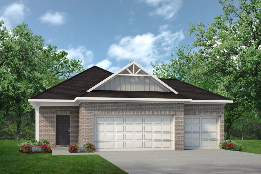 The Cardinal II I- 3 Car Garage