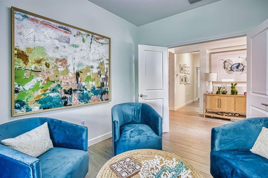 Furnished interior view inside a new home in , Fort Myers (Image 36).