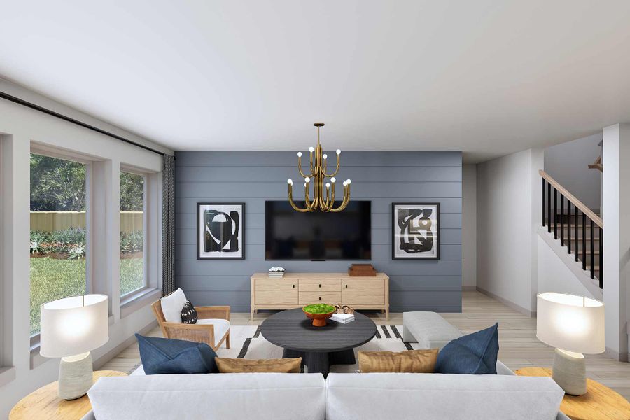 The Hyacinth - Family Room