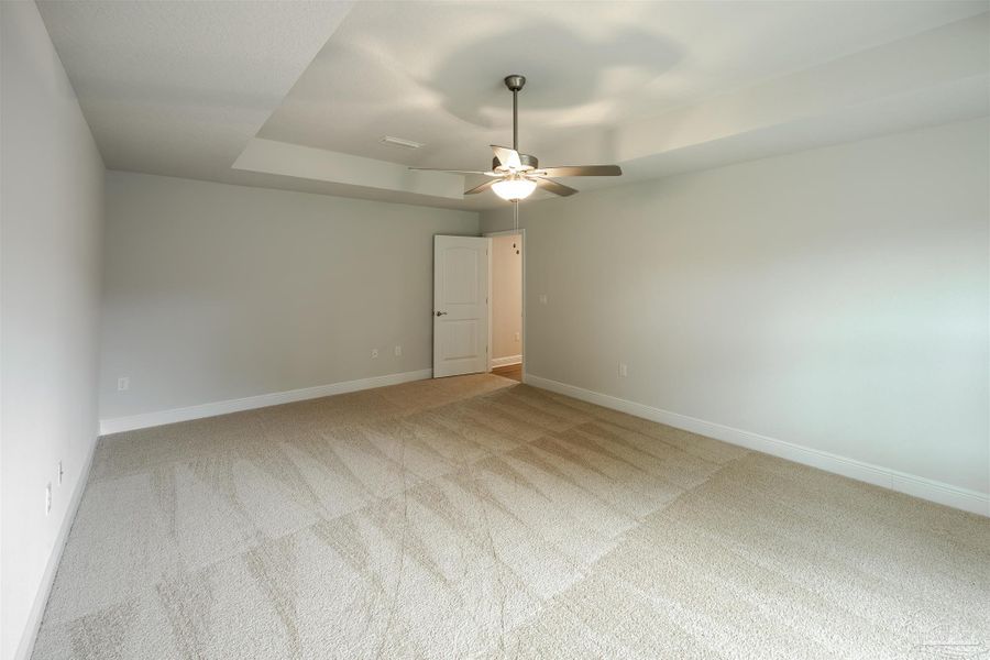 Representative unfurnished interior of a home built from the Plan 2751 by Adams Homes in Pecan Valley, Cantonment (Image 19).